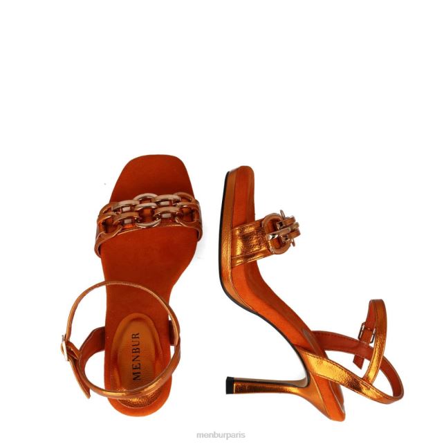 Menbur femmes vulpécule DVZ86720 talons hauts orenge