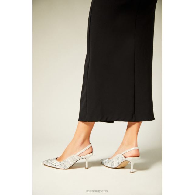 Menbur femmes Altaïr DVZ865580 talons moyens et bas argent