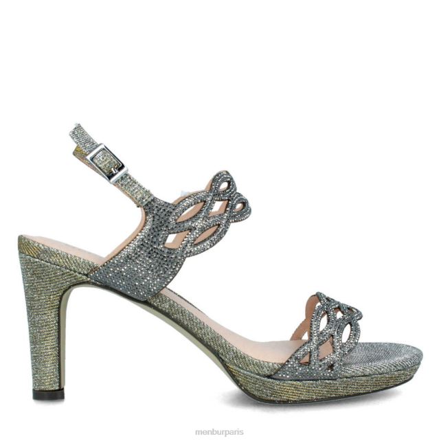 Menbur femmes Altino DVZ861694 talons moyens et bas gris