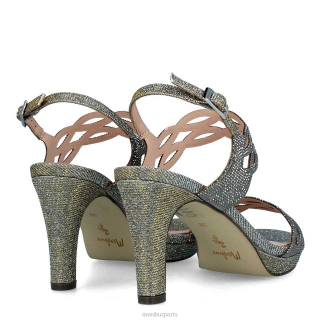 Menbur femmes Altino DVZ861694 talons moyens et bas gris