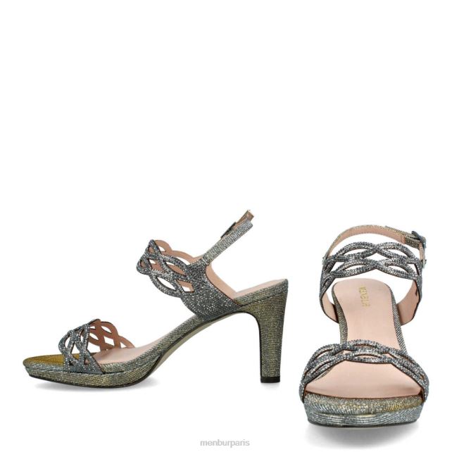 Menbur femmes Altino DVZ861694 talons moyens et bas gris