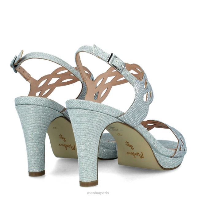 Menbur femmes Altino DVZ865798 talons moyens et bas argent