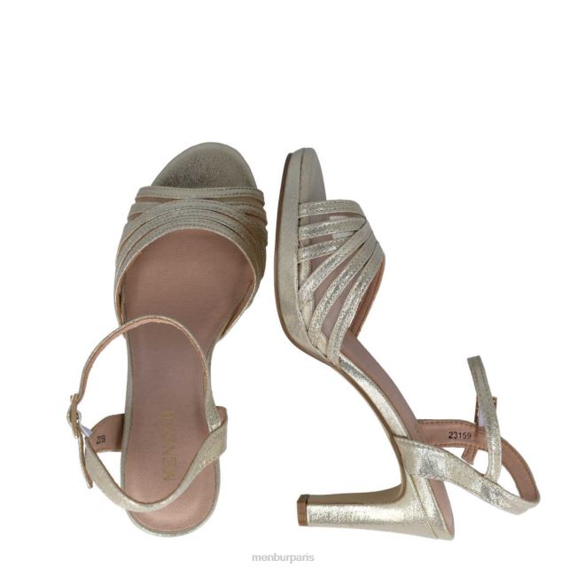 Menbur femmes Antée DVZ865795 talons moyens et bas or
