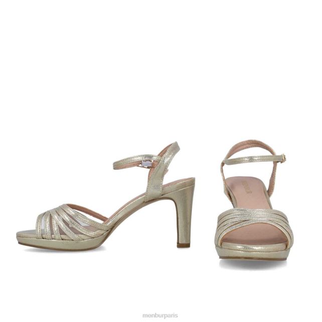 Menbur femmes Antée DVZ865795 talons moyens et bas or