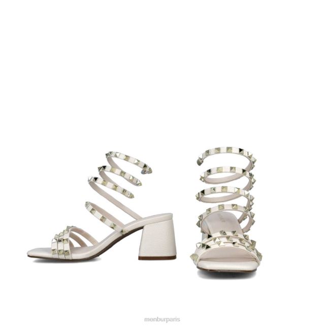 Menbur femmes Balance DVZ861572 talons moyens et bas blanc