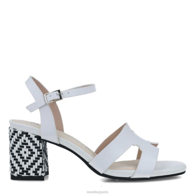 Menbur femmes Bertuccia DVZ861706 talons moyens et bas blanc