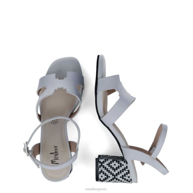Menbur femmes Bertuccia DVZ861706 talons moyens et bas blanc