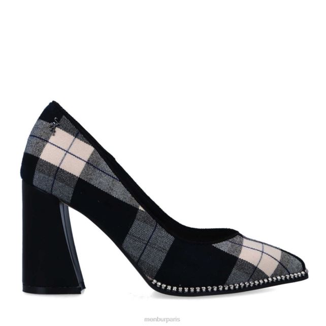 Menbur femmes Célinda DVZ861729 talons moyens et bas noir