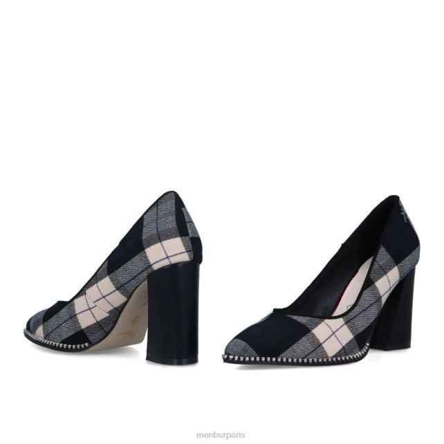 Menbur femmes Célinda DVZ861729 talons moyens et bas noir