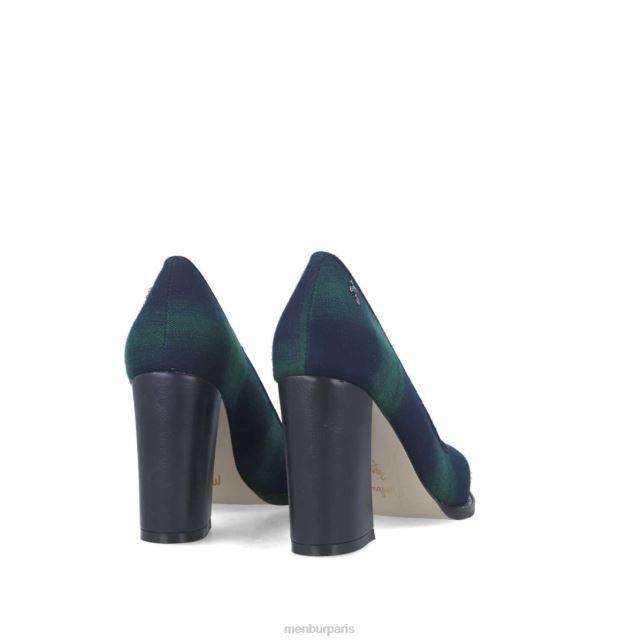 Menbur femmes Célinda DVZ865879 talons moyens et bas bleu foncé