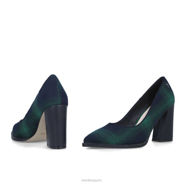 Menbur femmes Célinda DVZ865879 talons moyens et bas bleu foncé