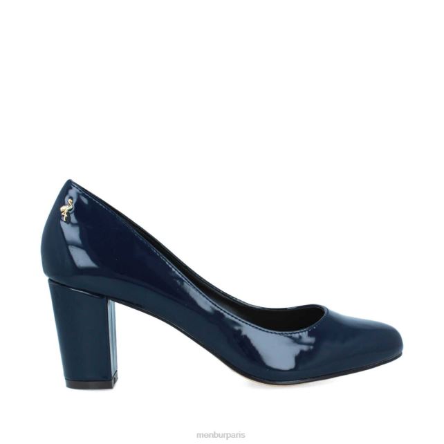 Menbur femmes Céline DVZ866033 talons moyens et bas bleu foncé