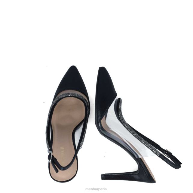 Menbur femmes Céphée DVZ865543 talons moyens et bas noir