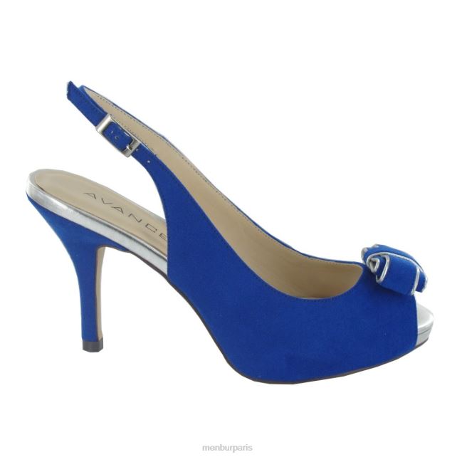 Menbur femmes Calahonda DVZ865977 talons moyens et bas bleu moyen