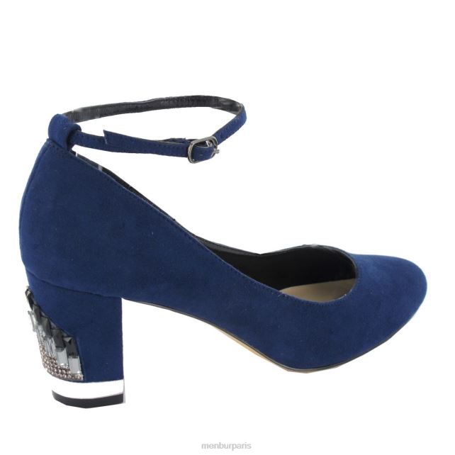 Menbur femmes Canada DVZ866006 talons moyens et bas bleu foncé