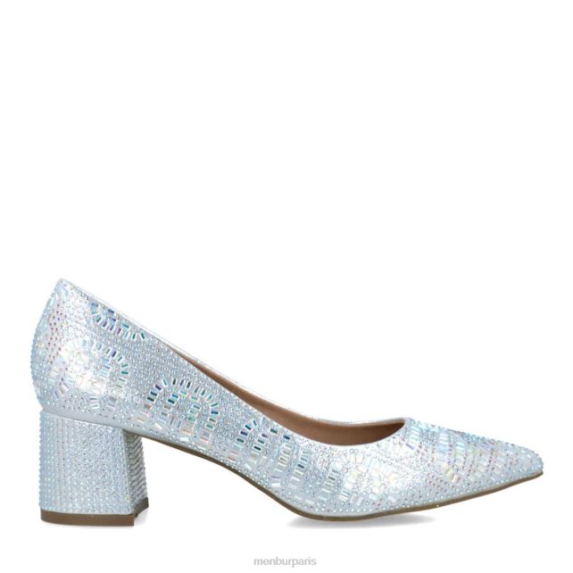 Menbur femmes Cianita DVZ865699 talons moyens et bas argent