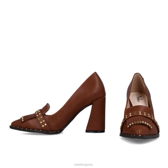 Menbur femmes Cyathéa DVZ861725 talons moyens et bas brun