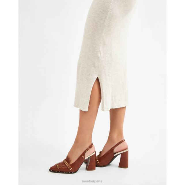 Menbur femmes Cyathéa DVZ861725 talons moyens et bas brun