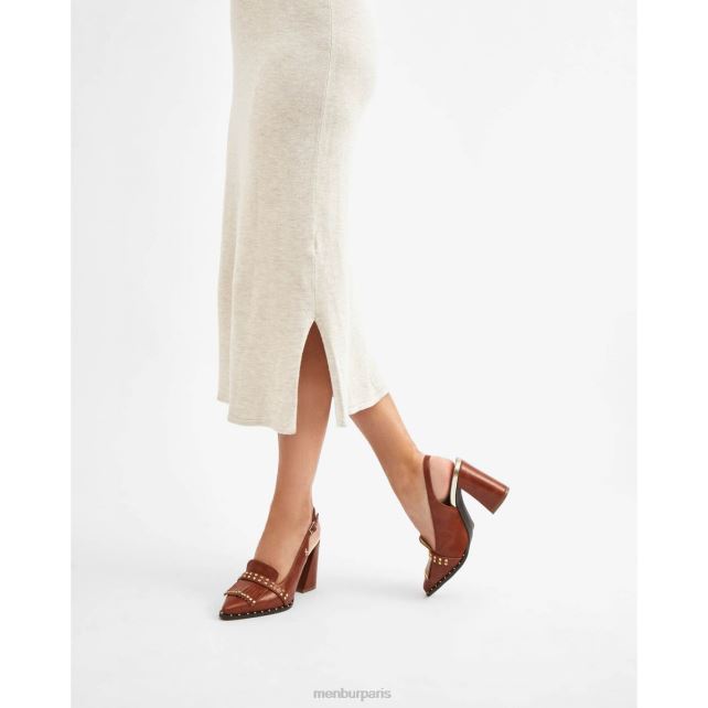 Menbur femmes Cyathéa DVZ861725 talons moyens et bas brun