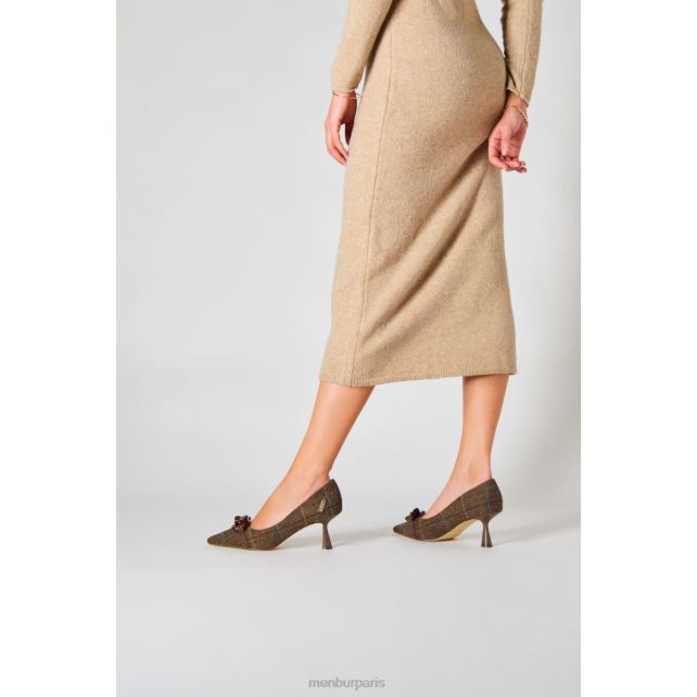 Menbur femmes Danburita DVZ865709 talons moyens et bas brun