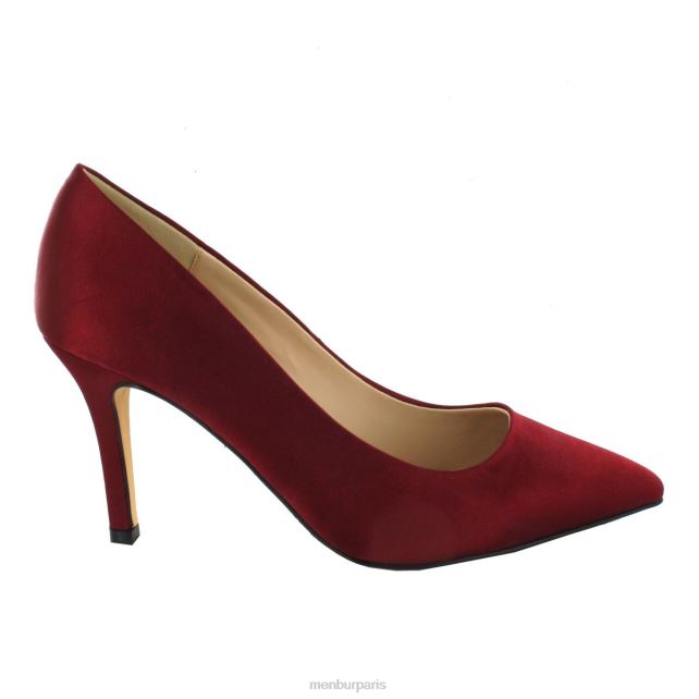 Menbur femmes Domingue Pérez DVZ861769 talons moyens et bas rouge