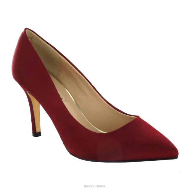 Menbur femmes Domingue Pérez DVZ861769 talons moyens et bas rouge