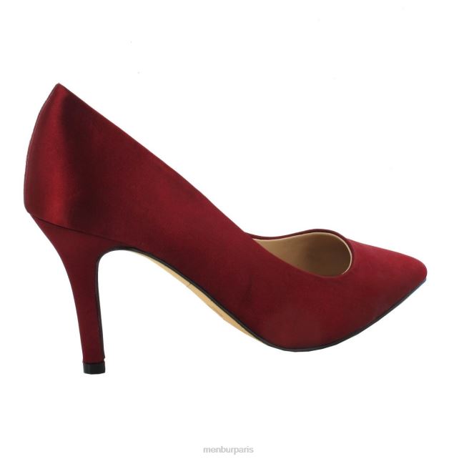 Menbur femmes Domingue Pérez DVZ861769 talons moyens et bas rouge