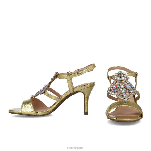 Menbur femmes Escila DVZ865790 talons moyens et bas or