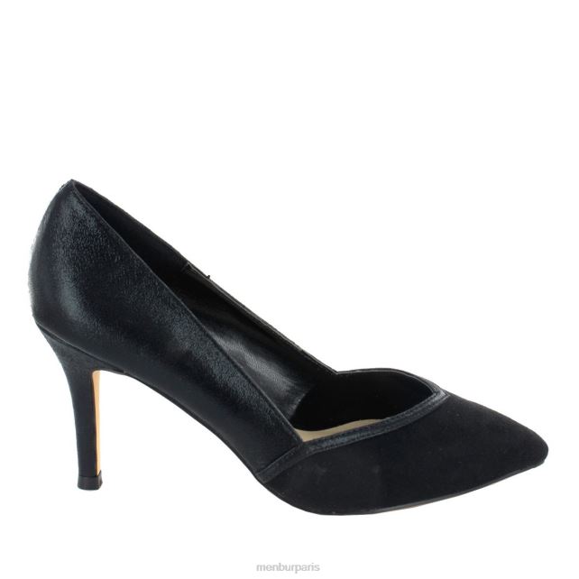 Menbur femmes Estepona DVZ866018 talons moyens et bas noir
