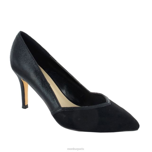 Menbur femmes Estepona DVZ866018 talons moyens et bas noir