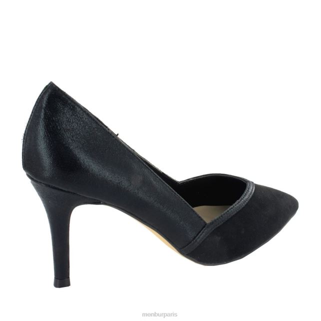 Menbur femmes Estepona DVZ866018 talons moyens et bas noir