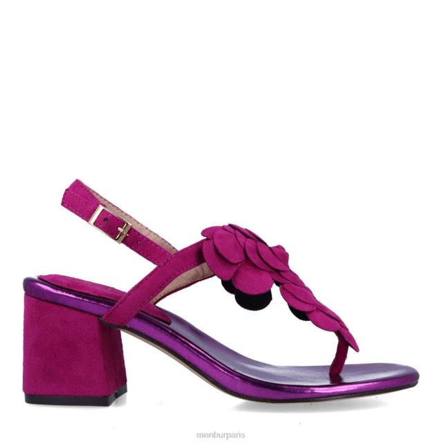 Menbur femmes Fenonte DVZ865725 talons moyens et bas violet