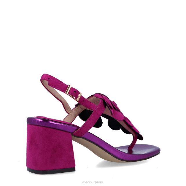 Menbur femmes Fenonte DVZ865725 talons moyens et bas violet