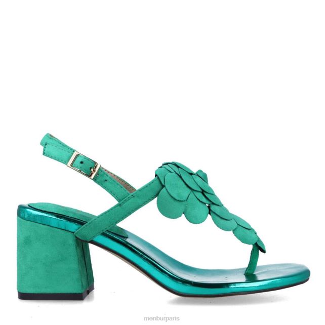 Menbur femmes Fenonte DVZ865726 talons moyens et bas vert