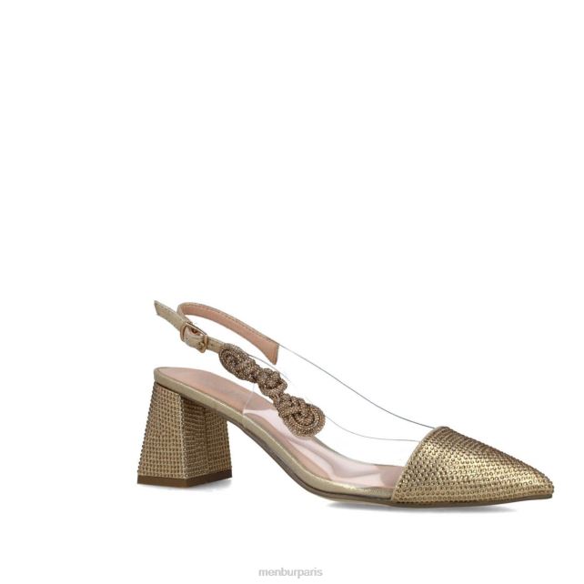 Menbur femmes Persée DVZ865566 talons moyens et bas or