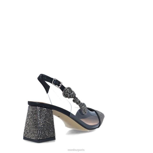 Menbur femmes Persée DVZ865567 talons moyens et bas noir