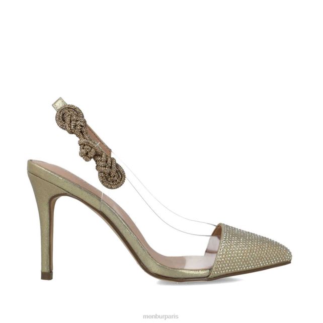 Menbur femmes Persée DVZ865576 talons moyens et bas or