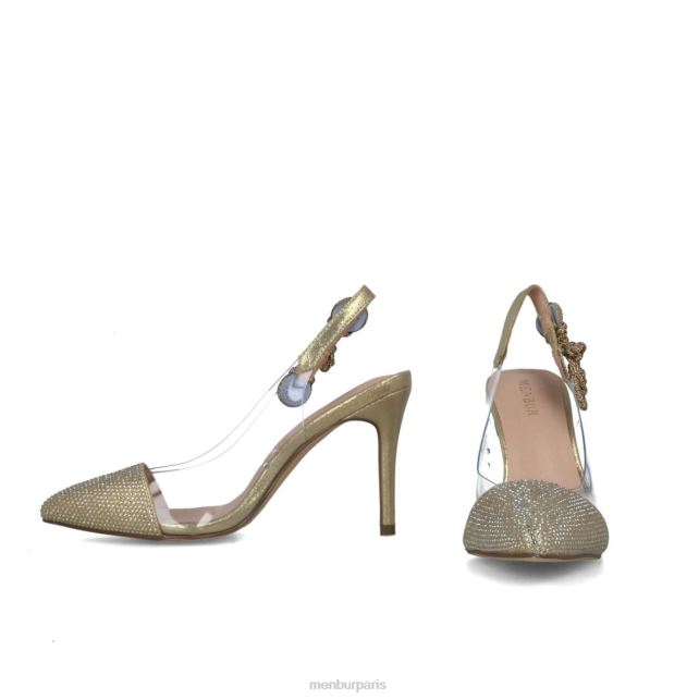 Menbur femmes Persée DVZ865576 talons moyens et bas or