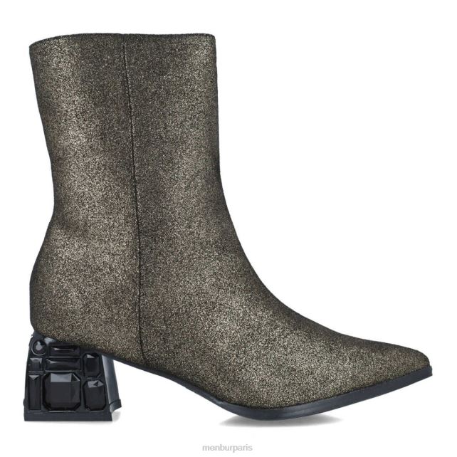 Menbur femmes Pietersita DVZ861629 talons moyens et bas noir