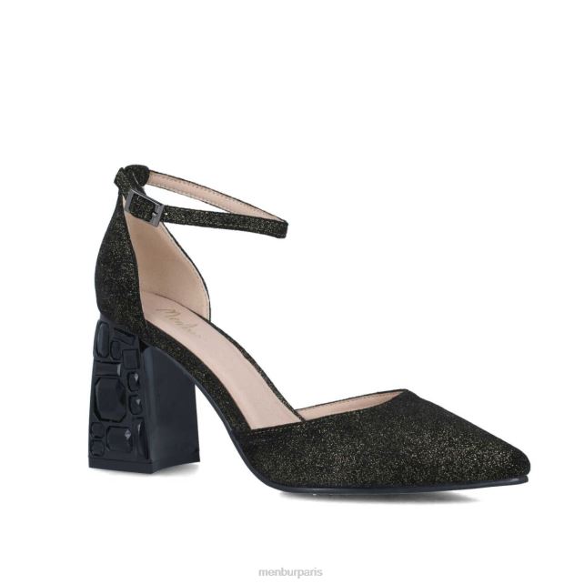 Menbur femmes Pietersita DVZ861667 talons moyens et bas noir