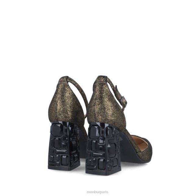 Menbur femmes Pietersita DVZ861667 talons moyens et bas noir