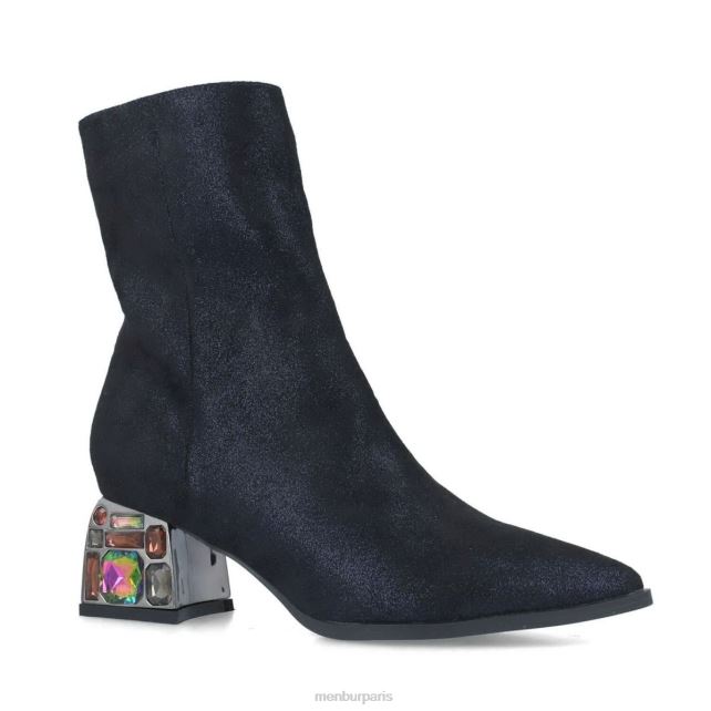 Menbur femmes Pietersita DVZ865612 talons moyens et bas bleu foncé