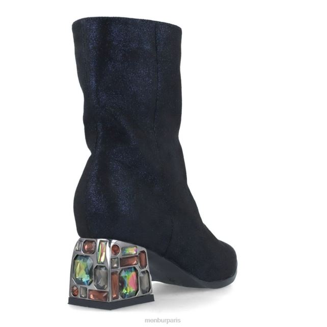 Menbur femmes Pietersita DVZ865612 talons moyens et bas bleu foncé