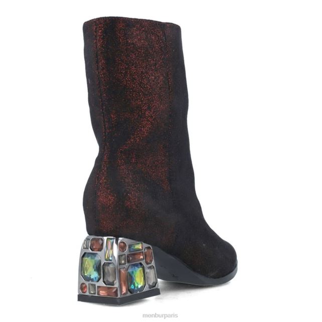 Menbur femmes Pietersita DVZ865614 talons moyens et bas rouge