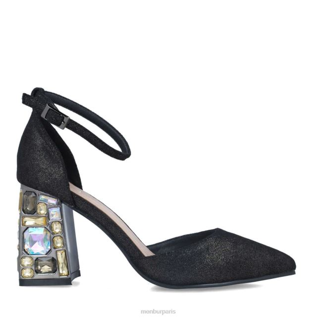 Menbur femmes Pietersita DVZ865705 talons moyens et bas gris