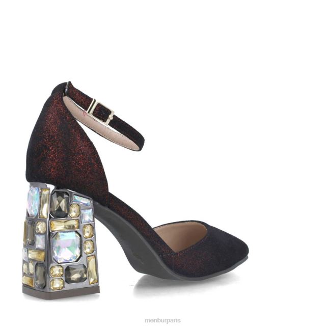 Menbur femmes Pietersita DVZ865706 talons moyens et bas rouge
