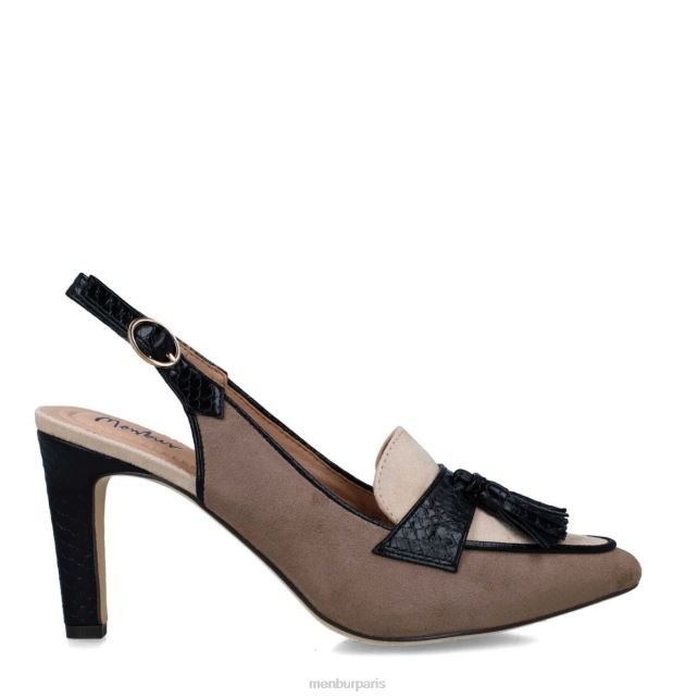 Menbur femmes Sélénite DVZ865707 talons moyens et bas brun