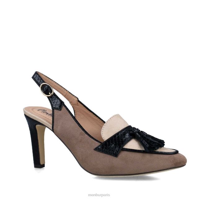 Menbur femmes Sélénite DVZ865707 talons moyens et bas brun