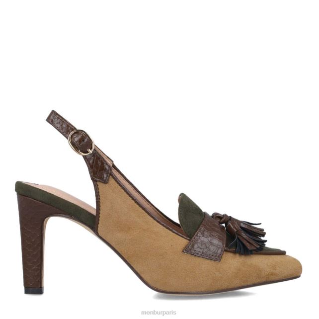 Menbur femmes Sélénite DVZ865708 talons moyens et bas beige