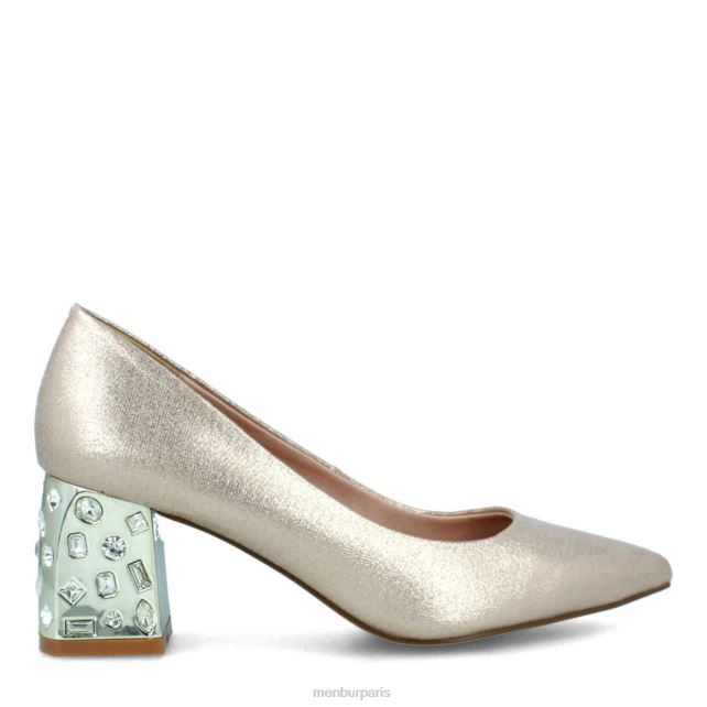 Menbur femmes Tarcento DVZ862197 talons moyens et bas or